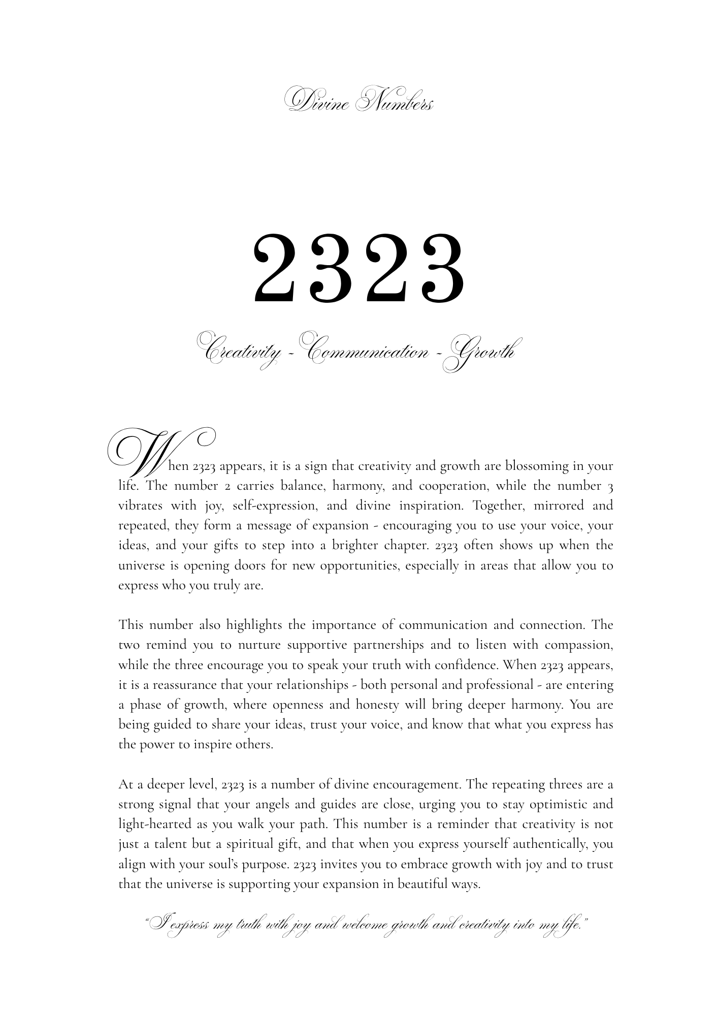 Angel Number Prints - Spiritual Wall Art (Digital Download)