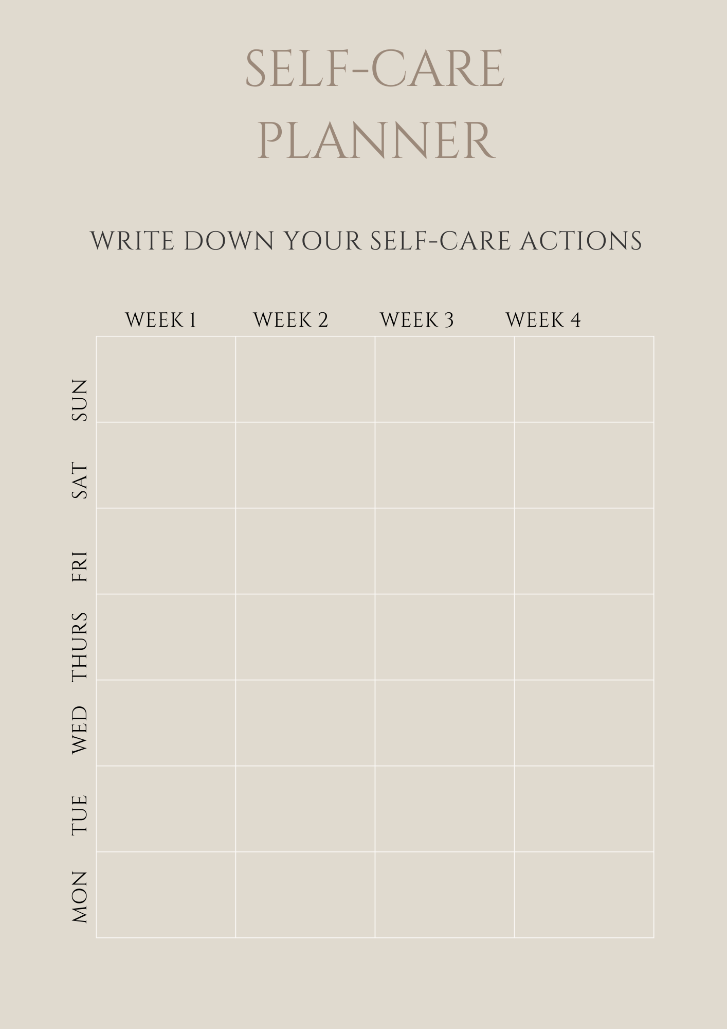 Self Love Workbook