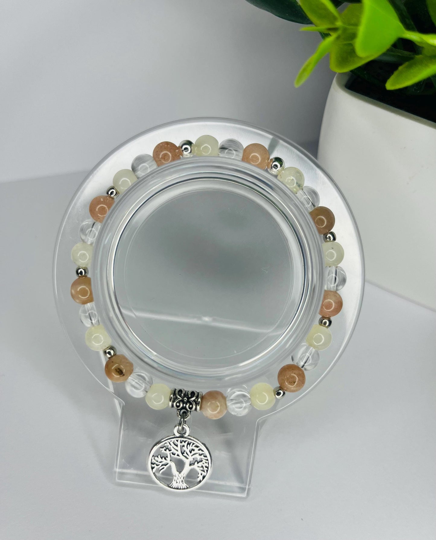 Angel of Joy Crystal Bracelet - Sunstone, Citrine & Clear Quartz