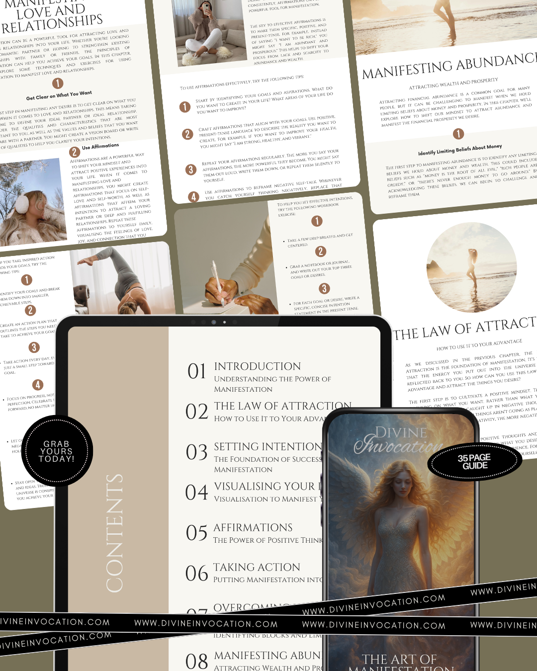 The Art of Manifestation Workbook