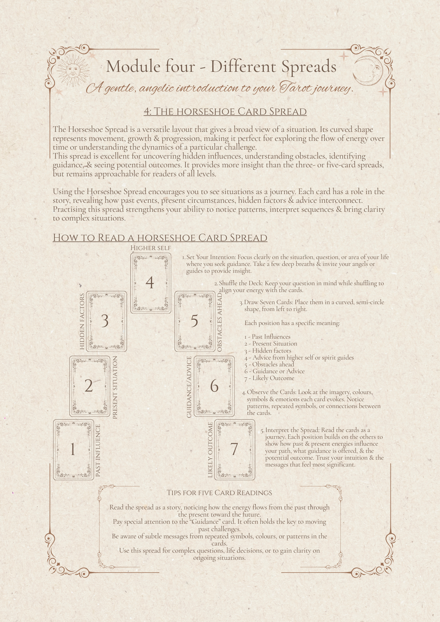 Divine Tarot & Oracle Course for Beginners - Learn to Read Tarot & Oracle with Confidence, Clarity & Intuition