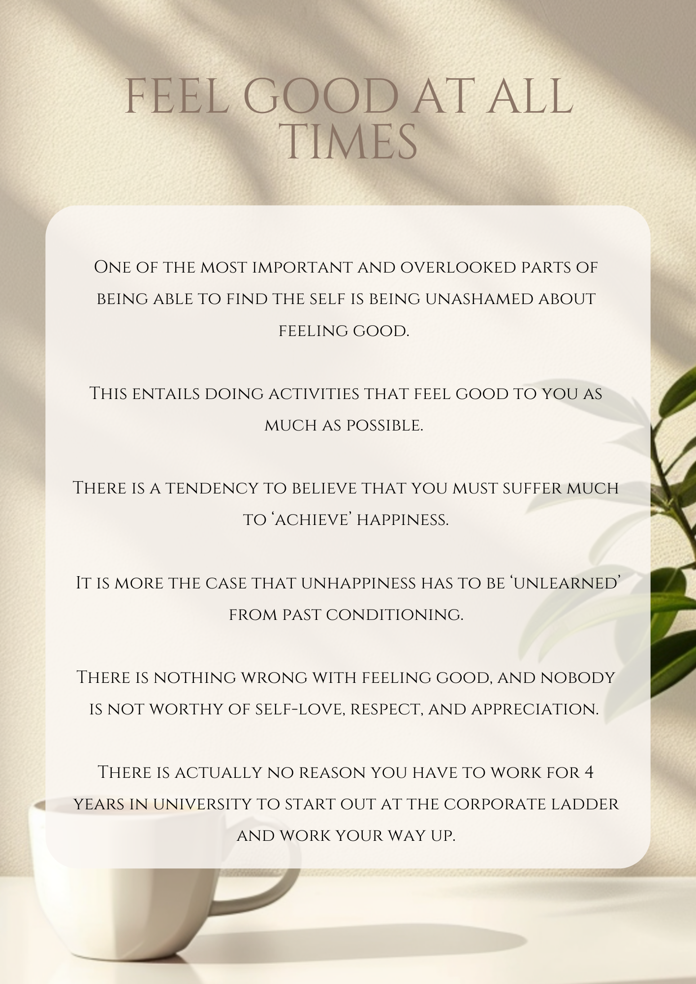 Self Love Workbook