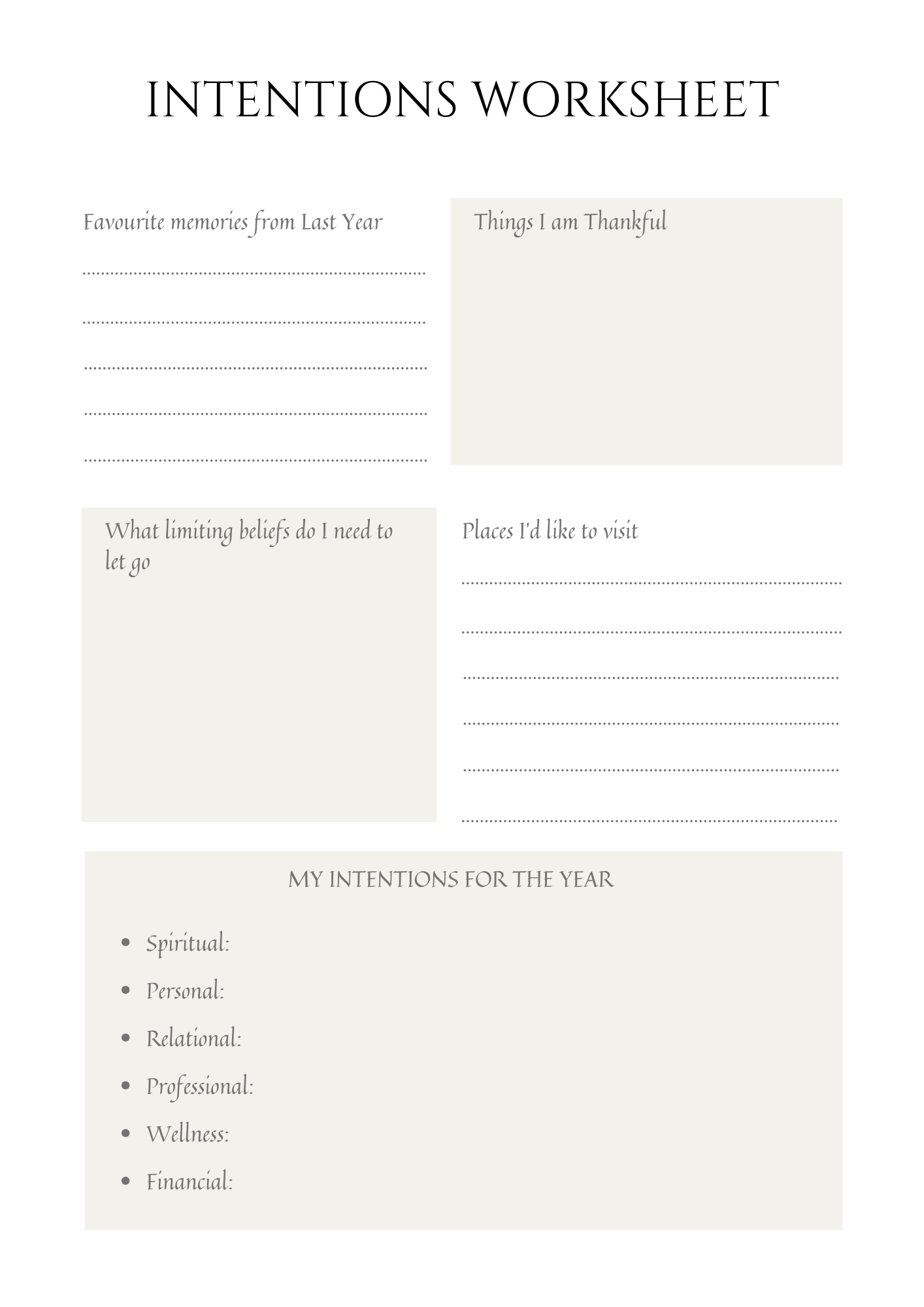 Spiritual Awakening Workbook