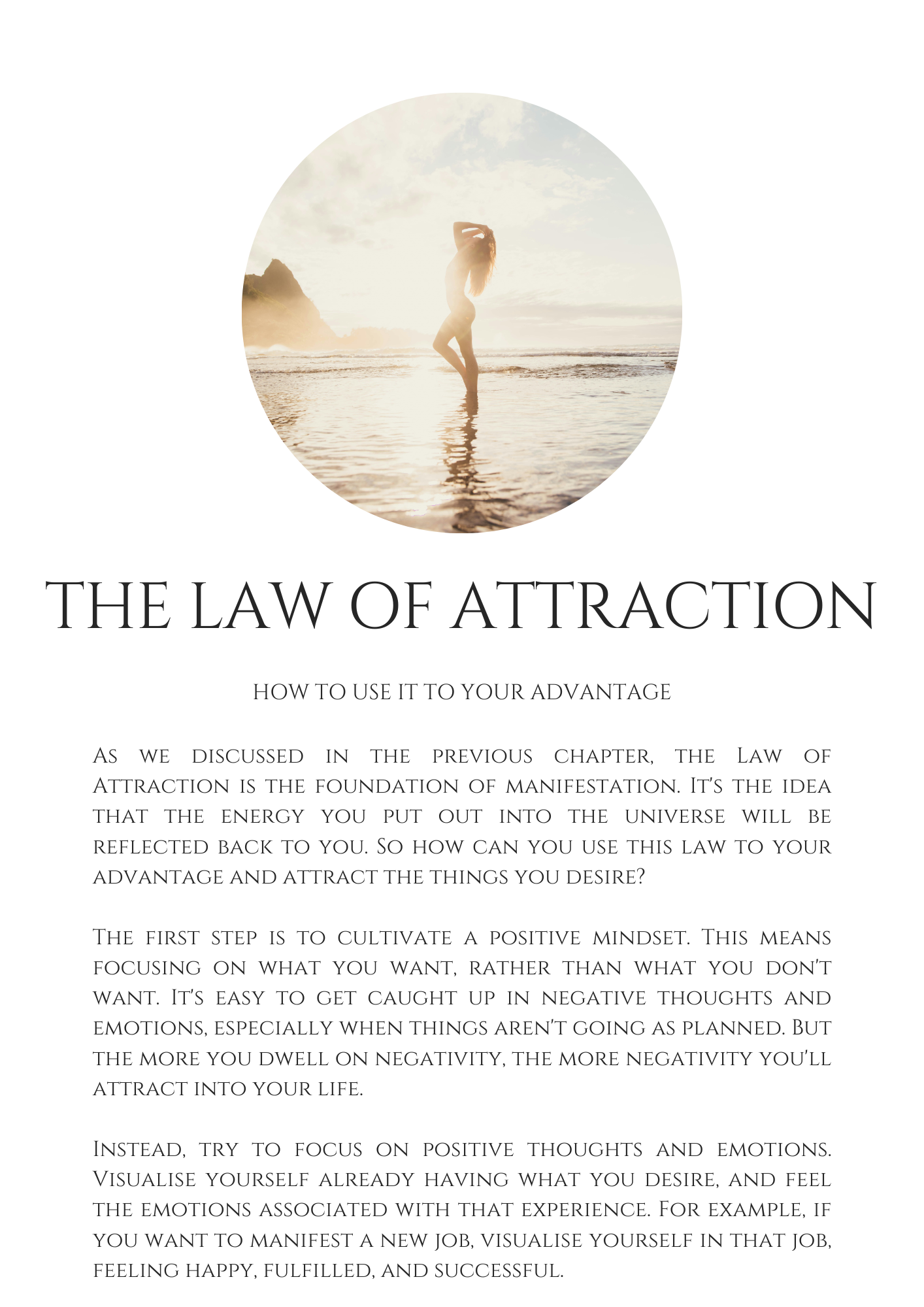 The Art of Manifestation Workbook