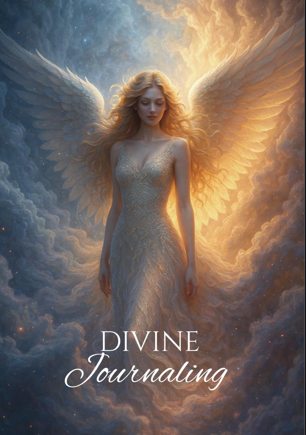 Divine Daily Journal – Angelic Guidance & Gratitude Practice (A5 PDF)